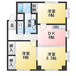 🉐敷金礼金0円！🉐サンヴィラ篠田