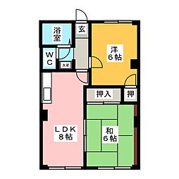 🉐敷金礼金0円！🉐コスモハイツ川並