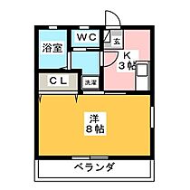 ラフォーレ新屋敷  ｜ 愛知県豊川市野口町新屋敷（賃貸アパート1K・1階・26.73㎡） その2