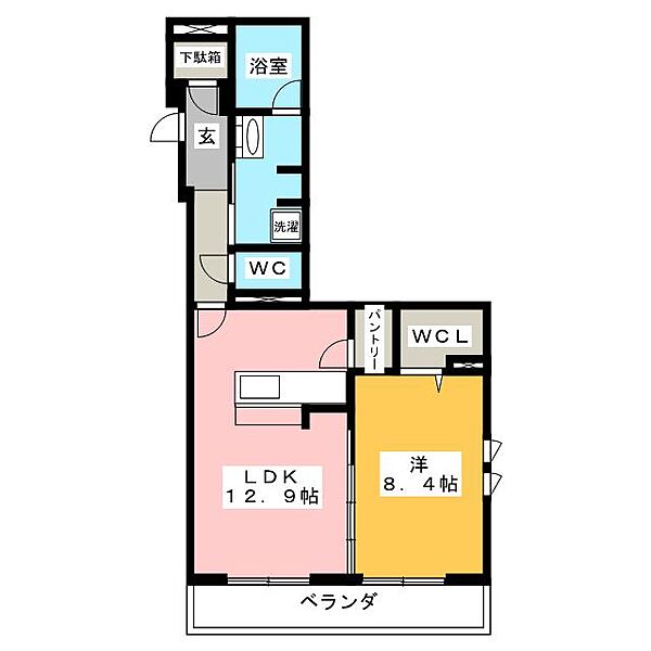 ｅｌｅｇａｎｃｅ　ＳＡＫＵＲＡ ｜愛知県豊川市西桜木町２丁目(賃貸マンション1LDK・1階・57.31㎡)の写真 その2