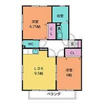 グレースメゾン国府  ｜ 愛知県豊川市国府町寒若寺（賃貸アパート2LDK・2階・53.72㎡） その2