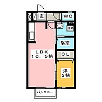 モナリエ野路  ｜ 愛知県豊川市八幡町弥五郎（賃貸アパート1LDK・2階・33.39㎡） その2