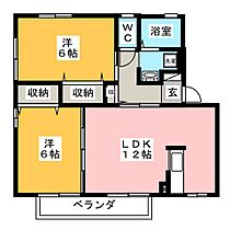 スクールサイド四ツ谷　B  ｜ 愛知県豊川市四ツ谷町３丁目（賃貸アパート2LDK・1階・55.44㎡） その2