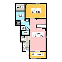 グレイス　Ｂ  ｜ 愛知県豊川市蔵子２丁目（賃貸アパート1LDK・1階・52.38㎡） その2