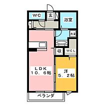 オッツ一宮  ｜ 愛知県豊川市一宮町泉（賃貸アパート1LDK・1階・41.53㎡） その2