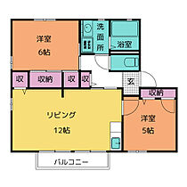 サンステージ豊川　Ｄ棟  ｜ 愛知県豊川市東名町２丁目（賃貸アパート2LDK・2階・54.70㎡） その2