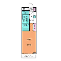 ブルーメＡ 202 ｜ 愛知県豊川市中部町１丁目28（賃貸アパート1K・2階・29.72㎡） その2