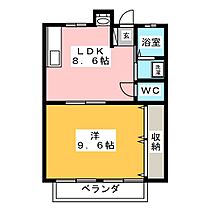 近田ハイツ　Ａ棟  ｜ 愛知県豊川市一宮町豊（賃貸アパート1LDK・2階・42.20㎡） その2