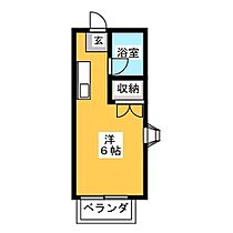 プリンスハイツ  ｜ 愛知県豊川市白雲町３丁目（賃貸アパート1R・2階・19.80㎡） その2