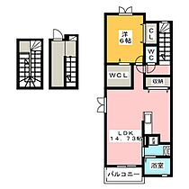 ボニート　I  ｜ 愛知県豊川市小坂井町西浦（賃貸アパート1LDK・3階・61.59㎡） その2