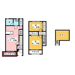 🉐敷金礼金0円！🉐ベルデ（2ＬＤＫ）