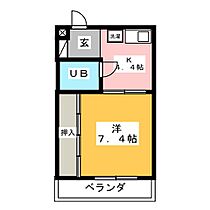 ハイツササハラ  ｜ 愛知県豊田市篠原町芝崎（賃貸マンション1K・2階・28.52㎡） その2