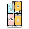 屋根星ハイツ2階4.2万円