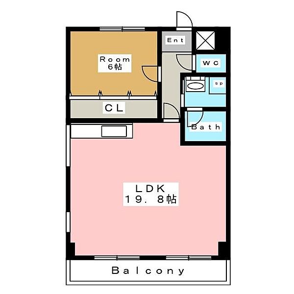 レビュー横山 ｜愛知県安城市横山町下毛賀知(賃貸マンション1LDK・5階・59.15㎡)の写真 その2