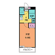 Ａ・Ｃｉｔｙ大東町  ｜ 愛知県安城市大東町（賃貸マンション1K・2階・26.10㎡） その2