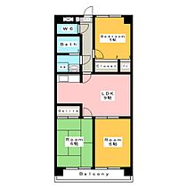 ロイヤルマンション三河安城  ｜ 愛知県安城市三河安城本町１丁目（賃貸マンション3LDK・6階・58.30㎡） その2