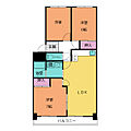 中央マンション安城4階6.4万円