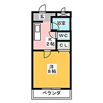 マンションさくら  ｜ 愛知県犬山市大字犬山字寺下（賃貸マンション1K・2階・25.40㎡） その2