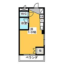 大口平和マンション  ｜ 愛知県丹羽郡大口町余野１丁目（賃貸マンション1R・5階・25.53㎡） その2