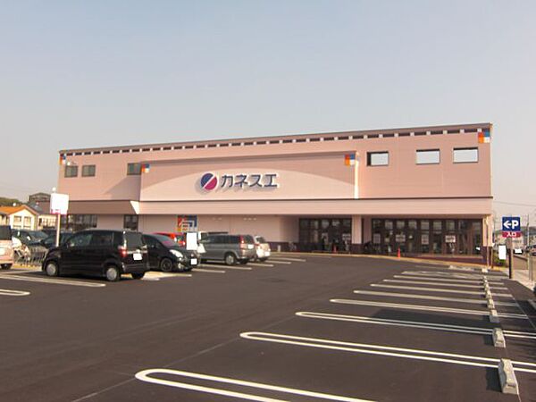 画像14:スーパー「カネスエまで730m」