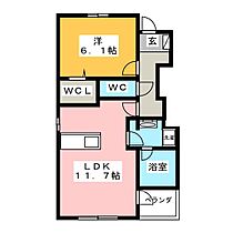 サニーホームV  ｜ 愛知県犬山市大字犬山字南別祖（賃貸アパート1LDK・1階・44.82㎡） その2