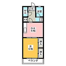 丸周マンション  ｜ 愛知県丹羽郡大口町余野２丁目（賃貸マンション1DK・2階・32.40㎡） その2