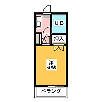 丸善コーポ  ｜ 愛知県犬山市大字橋爪字四郎丸（賃貸アパート1K・2階・17.00㎡） その2