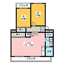 グランドール犬山  ｜ 愛知県犬山市大字犬山字三反田（賃貸マンション2LDK・1階・64.59㎡） その2