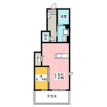 ヒルズ扶桑  ｜ 愛知県丹羽郡扶桑町大字斎藤字本郷屋敷（賃貸アパート1LDK・1階・34.96㎡） その2