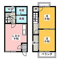 カメラートA  ｜ 愛知県丹羽郡扶桑町大字斎藤字北屋敷（賃貸アパート2LDK・1階・52.98㎡） その2