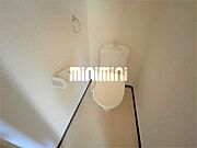 清潔感の有るトイレです。