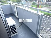 眺望の良いベランダスペースです