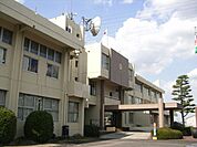 役所「大口町役場まで1600m」