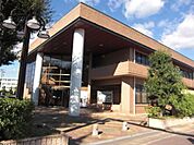 図書館「扶桑町図書館まで1635m」