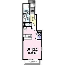 ホワイトメゾン6 ワンルームの間取図画像
