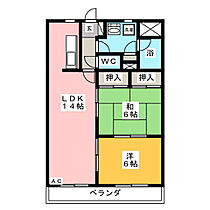 ビラ・モツアルト  ｜ 愛知県豊田市大林町１１丁目（賃貸マンション2LDK・3階・59.33㎡） その2