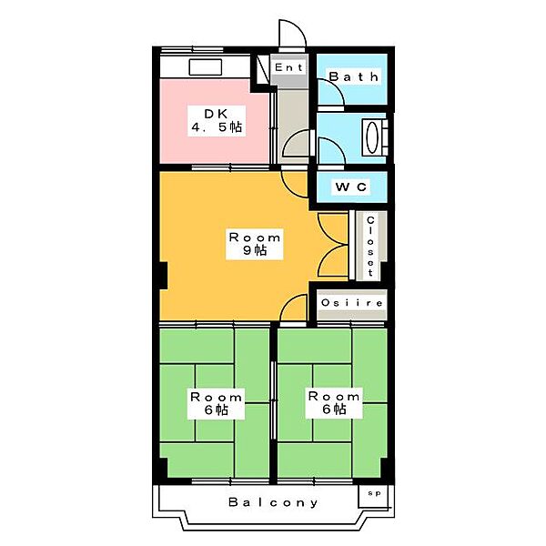 東山マンション ｜愛知県碧南市東山町５丁目(賃貸マンション3DK・3階・50.80㎡)の写真 その2