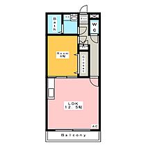 ベルセジュール　Ａ  ｜ 愛知県安城市二本木町二本木（賃貸マンション1LDK・2階・44.50㎡） その2