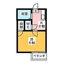 Ｋハイツ  ｜ 愛知県清須市助七東山中（賃貸アパート1K・2階・19.80㎡） その2