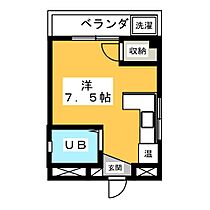 グリーンハウス  ｜ 愛知県稲沢市稲葉５丁目（賃貸マンション1R・2階・18.00㎡） その2