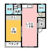 西須ヶ口ハイツ  ｜ 愛知県清須市西須ケ口（賃貸マンション1LDK・3階・42.36㎡） その2