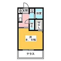 ジュネスII  ｜ 愛知県稲沢市高御堂１丁目（賃貸アパート1K・1階・25.92㎡） その2