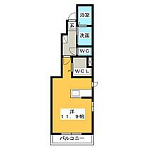 グランシャローIV  ｜ 愛知県清須市西田中白山（賃貸アパート1R・1階・32.94㎡） その2