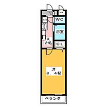 レジデンス司III  ｜ 愛知県清須市土田１丁目（賃貸マンション1K・3階・24.75㎡） その2