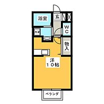 セジュール大和  ｜ 愛知県稲沢市下津鞍掛１丁目（賃貸アパート1R・1階・26.93㎡） その2