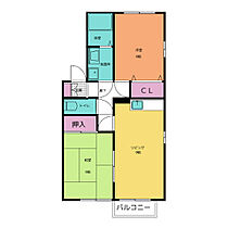 セジュールＳ  ｜ 愛知県清須市春日弐屋敷（賃貸アパート2LDK・2階・50.23㎡） その2