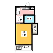 サンセット77  ｜ 愛知県稲沢市松下２丁目（賃貸マンション1K・2階・23.00㎡） その2