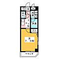 サンライズマンション123階4.1万円