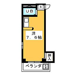 間取図画像 ワンルーム