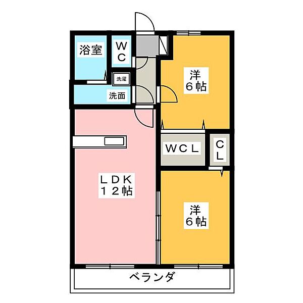 カーサデルソル ｜愛知県知立市宝３丁目(賃貸マンション2LDK・1階・52.50㎡)の写真 その2